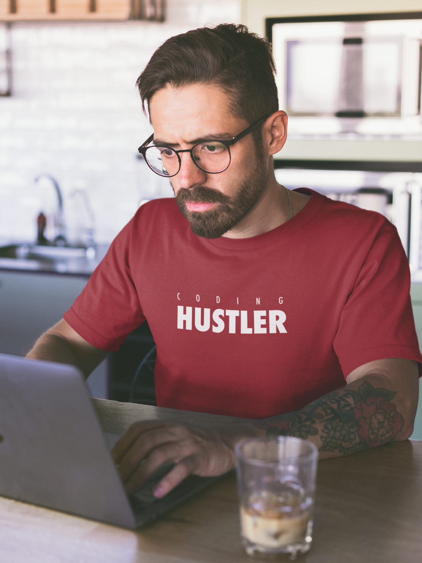 Coding Hustler Unisex T-Shirt - Show Your Coding Spirit