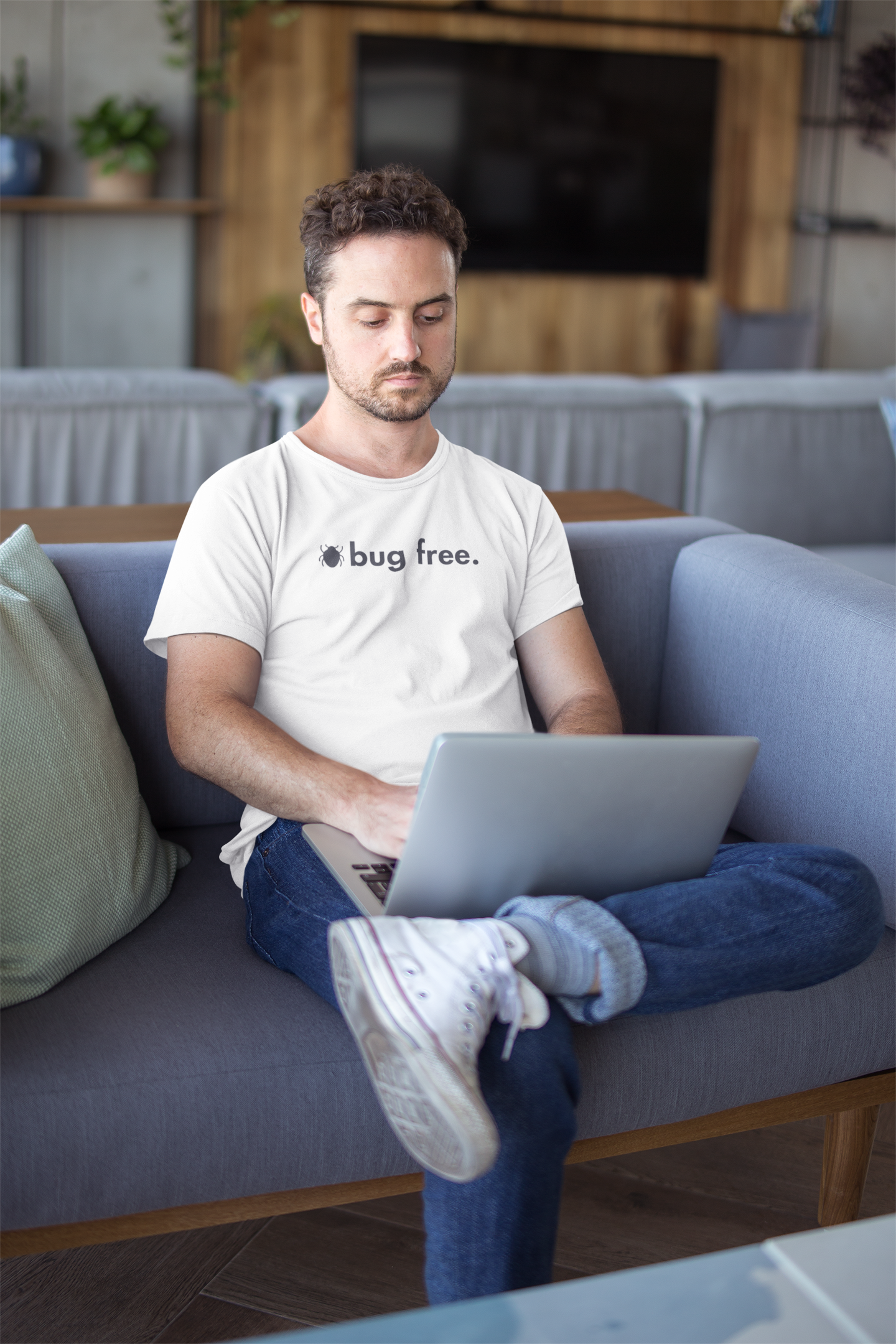 Bug Free - Unisex Coding T-Shirt for developers