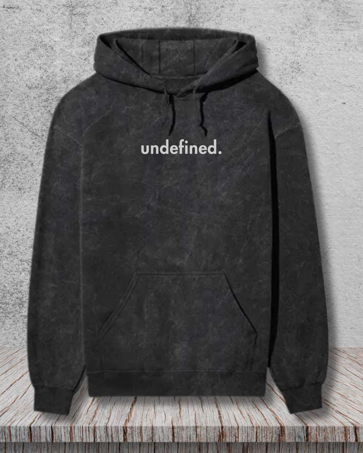 Undefined Acid Wash Hoodie - Iconic Coding Geek Hoodie by DevHero