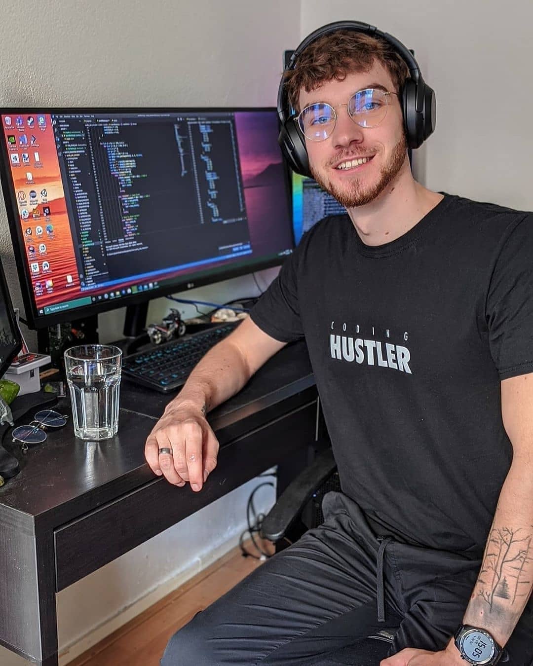 Coding Hustler Unisex T-Shirt - Show Your Coding Spirit